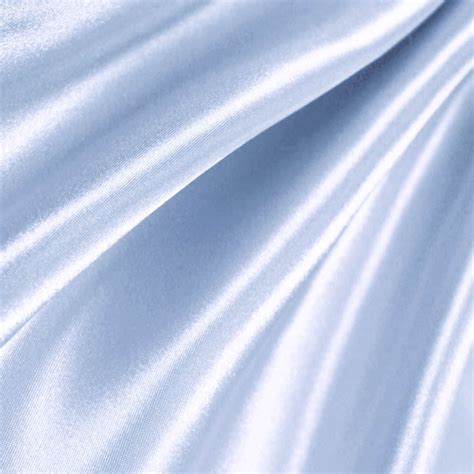 pale blue bridal satin fabric